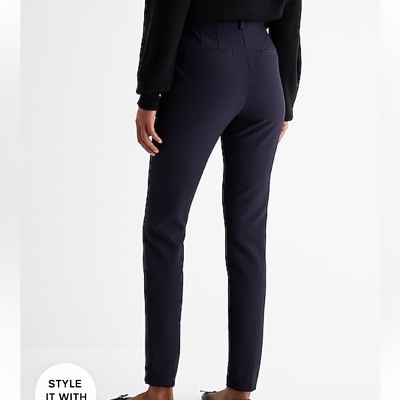 Express Navy Blue Pants - Picture 4 of 5